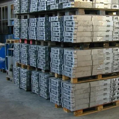 Aluminium support systems