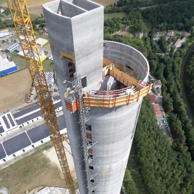 Elevator test tower Rottweil